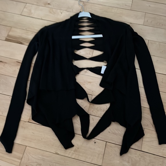 Rick Owens Cutout Cardigan Sz S - Picture 10 of 14